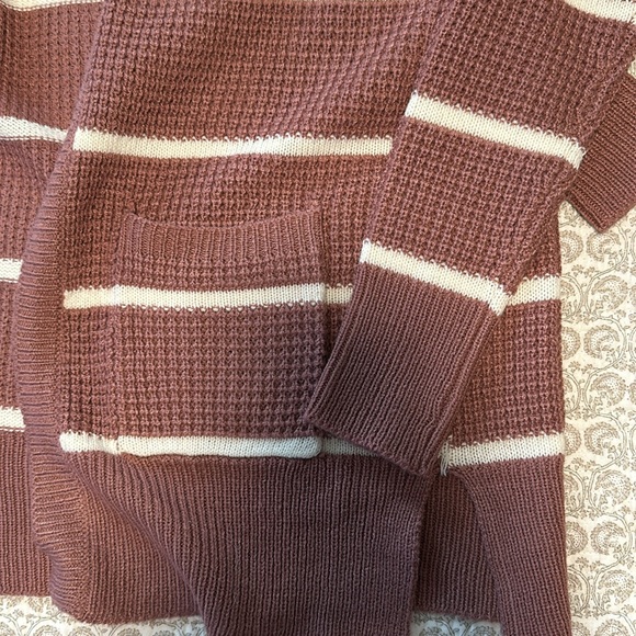 Blush Striped Cardigan - Picture 3 of 3